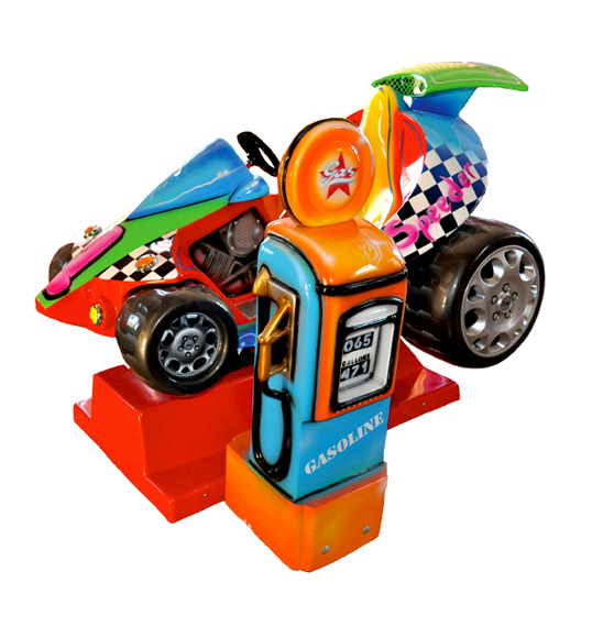 SPEEDER KIDDIE RIDE WITH GAS