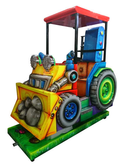 BULLDOZER KIDDIE RIDE