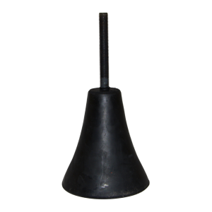 Screw with rubber (bell)